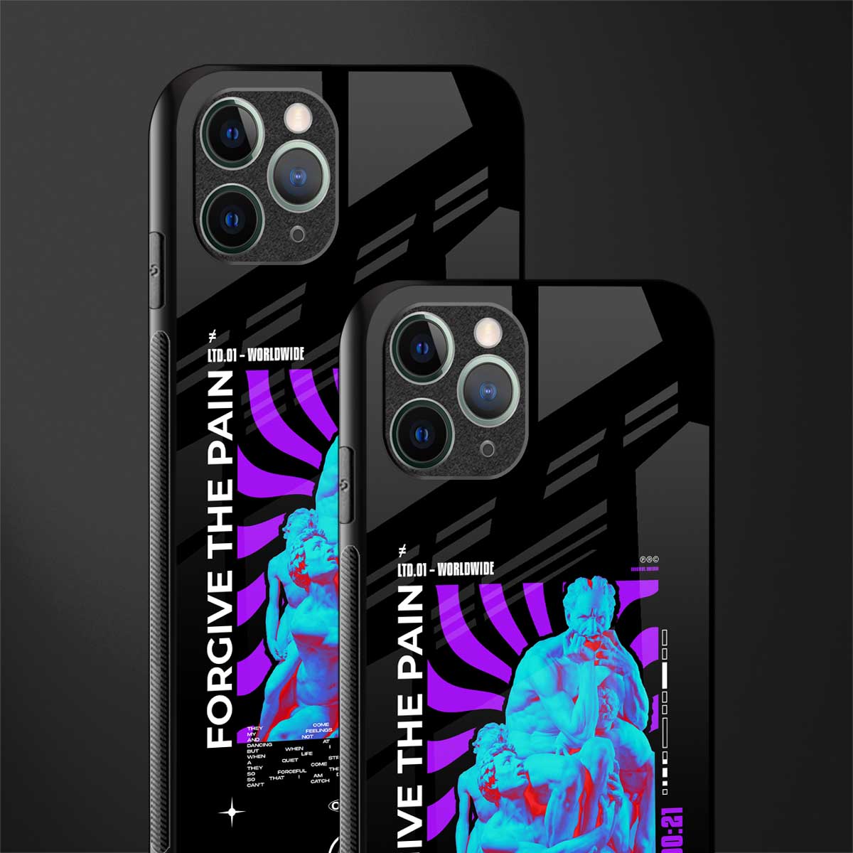 forgive the pain glass case for iphone 11 pro max image-2