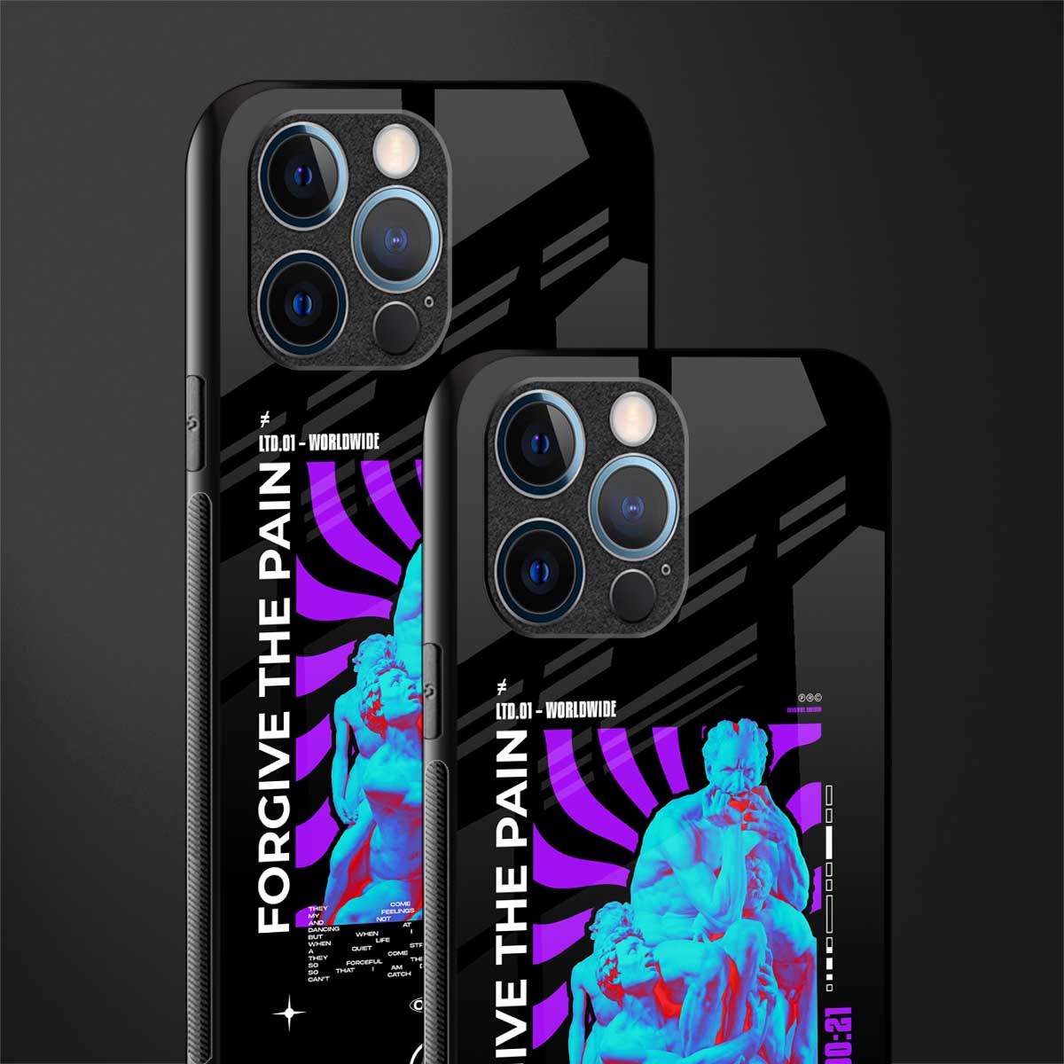 forgive the pain glass case for iphone 12 pro image-2