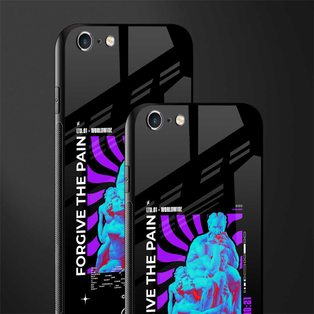 forgive the pain glass case for iphone 6 image-2