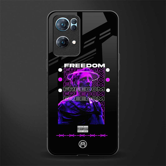 freedom glass case for oppo reno7 pro 5g image