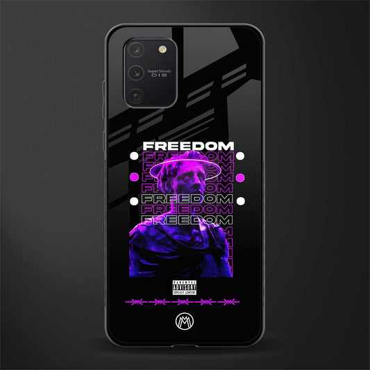 freedom glass case for samsung galaxy a91 image