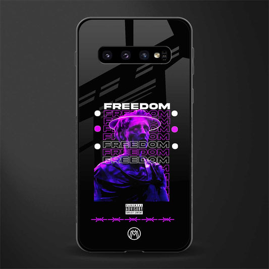 freedom glass case for samsung galaxy s10 plus image