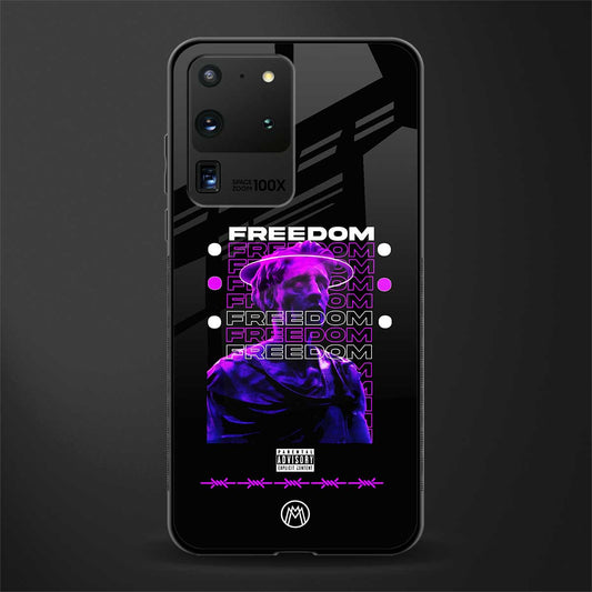 freedom glass case for samsung galaxy s20 ultra image
