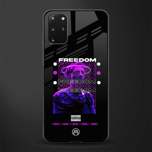 freedom glass case for samsung galaxy s20 plus image