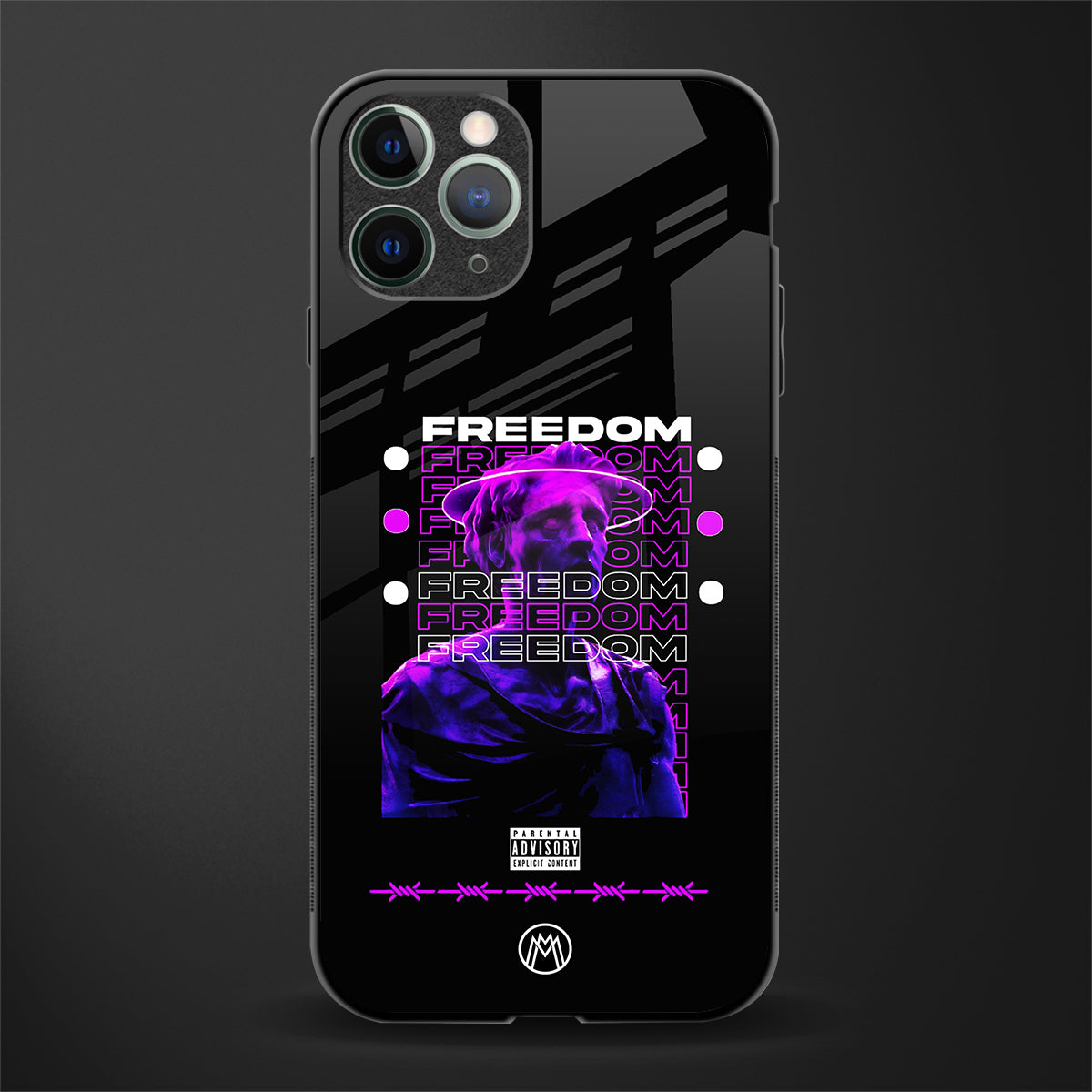 freedom glass case for iphone 11 pro image
