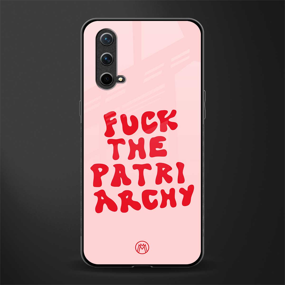 fuck the patriarchy glass case for oneplus nord ce 5g image