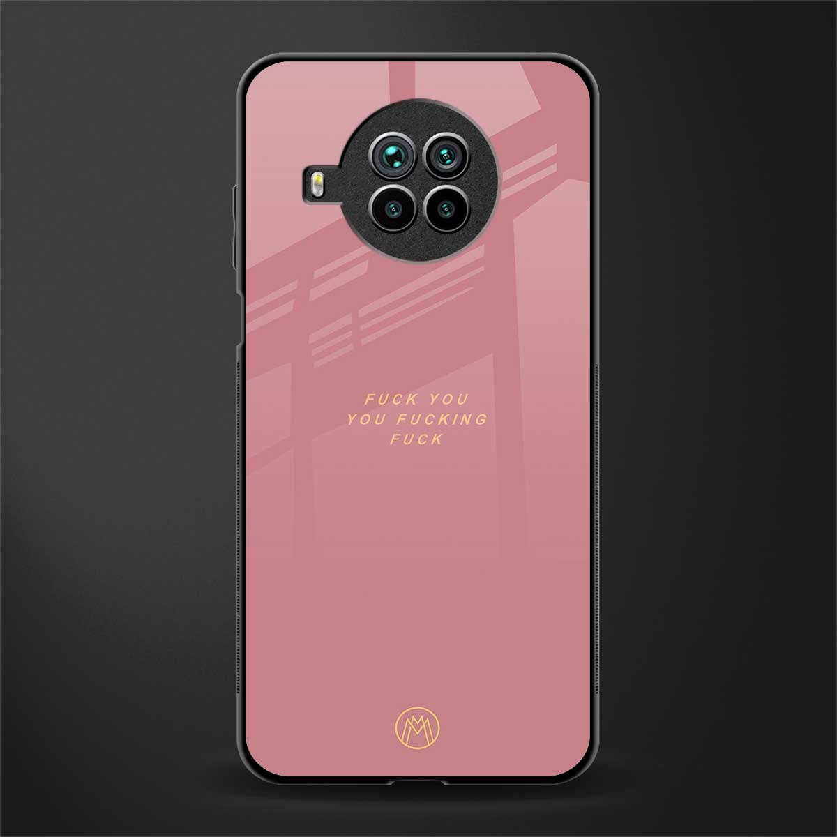 fuck you glass case for mi 10i image