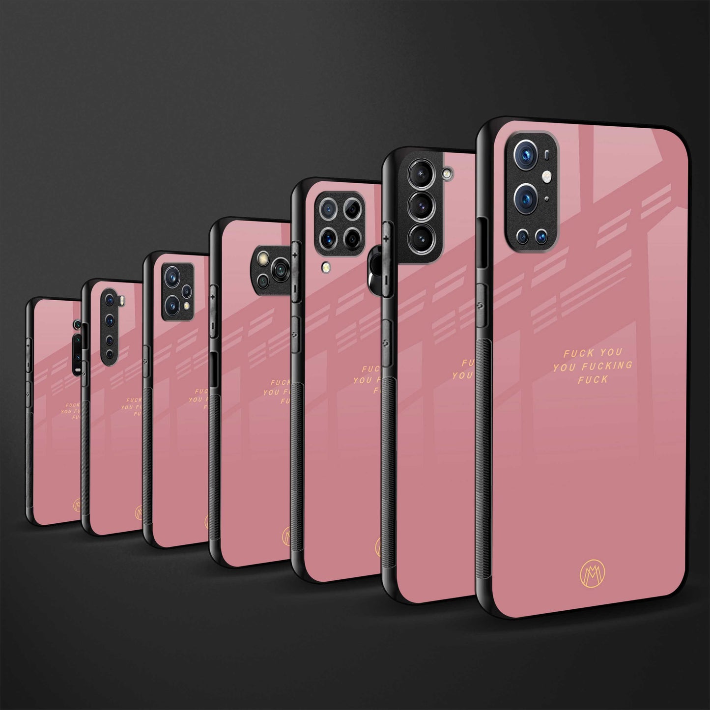 fuck you glass case for oppo reno 3 pro image-3