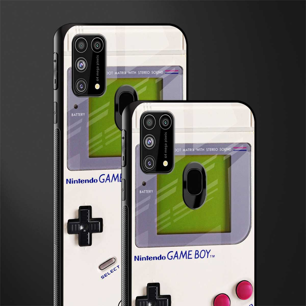 gameboy classic glass case for samsung galaxy m31 image-2