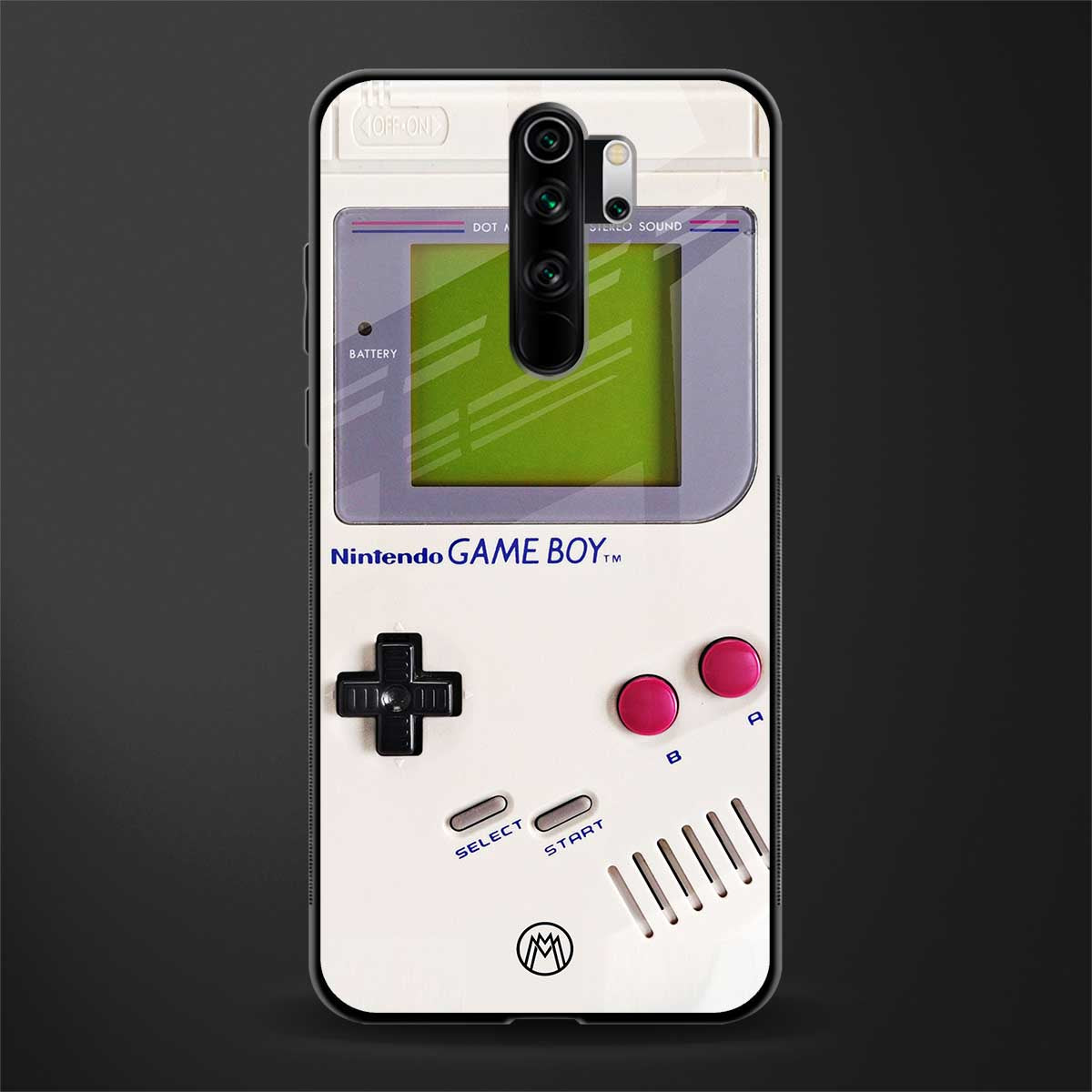 gameboy classic glass case for redmi note 8 pro image