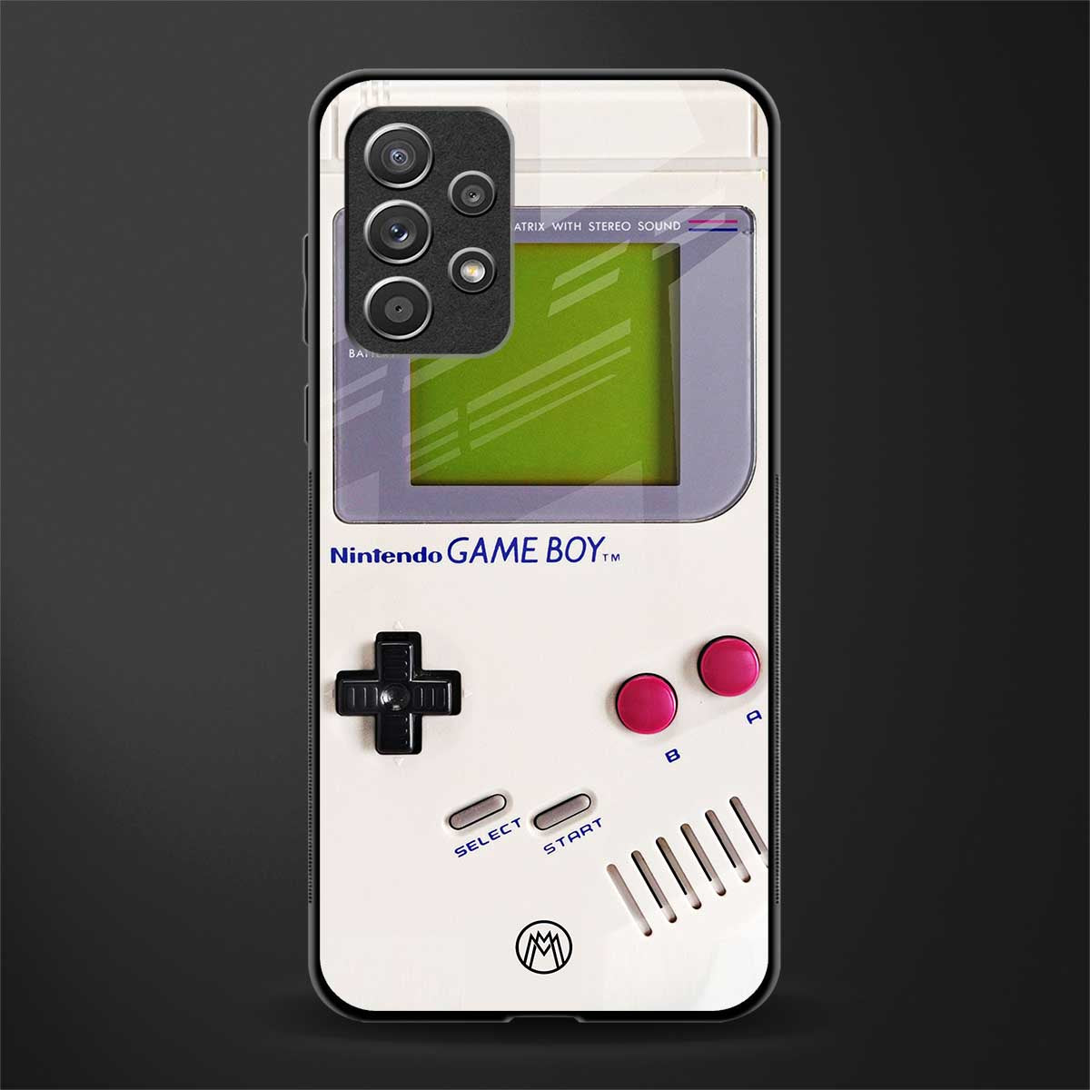 gameboy classic glass case for samsung galaxy a72 image