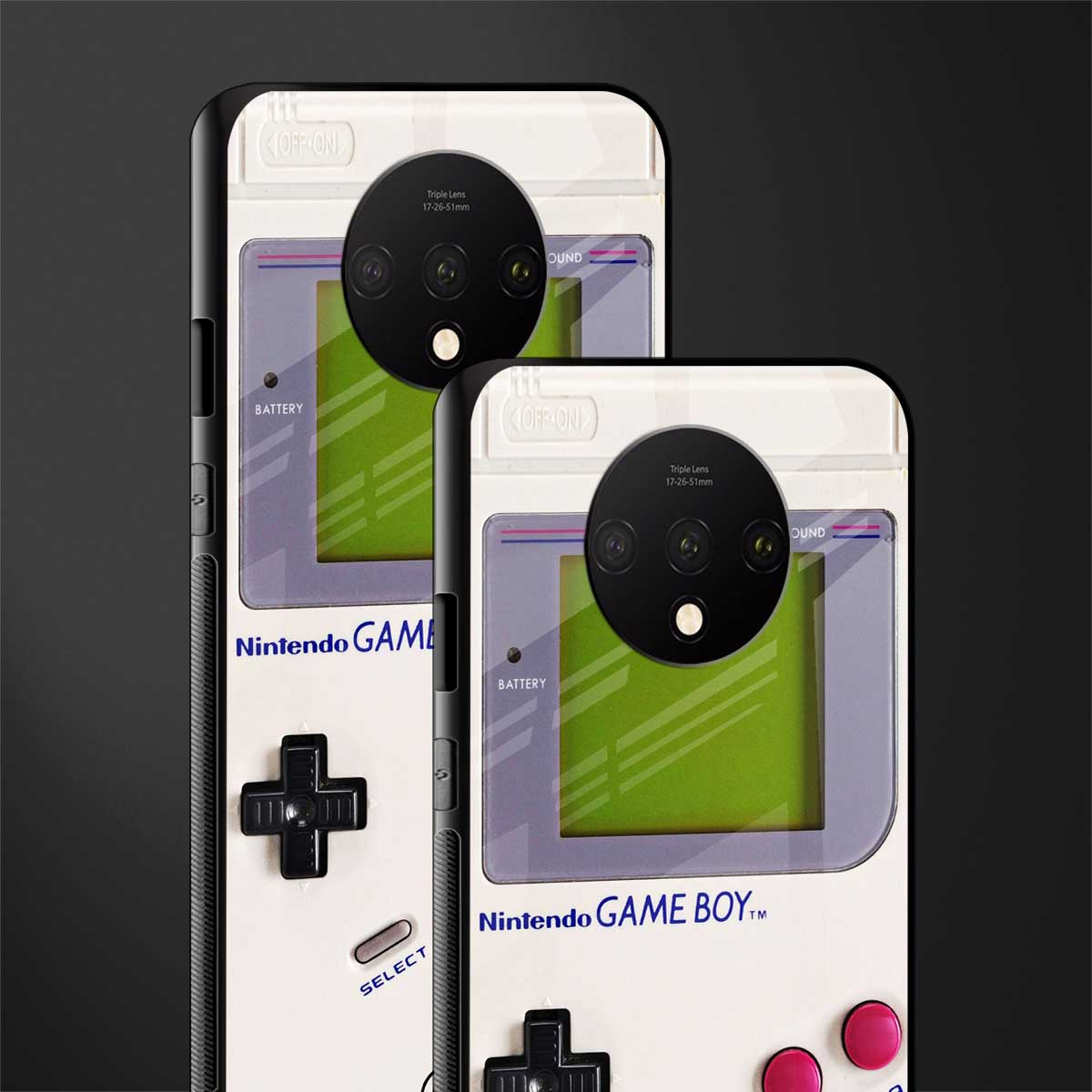 gameboy classic glass case for oneplus 7t image-2