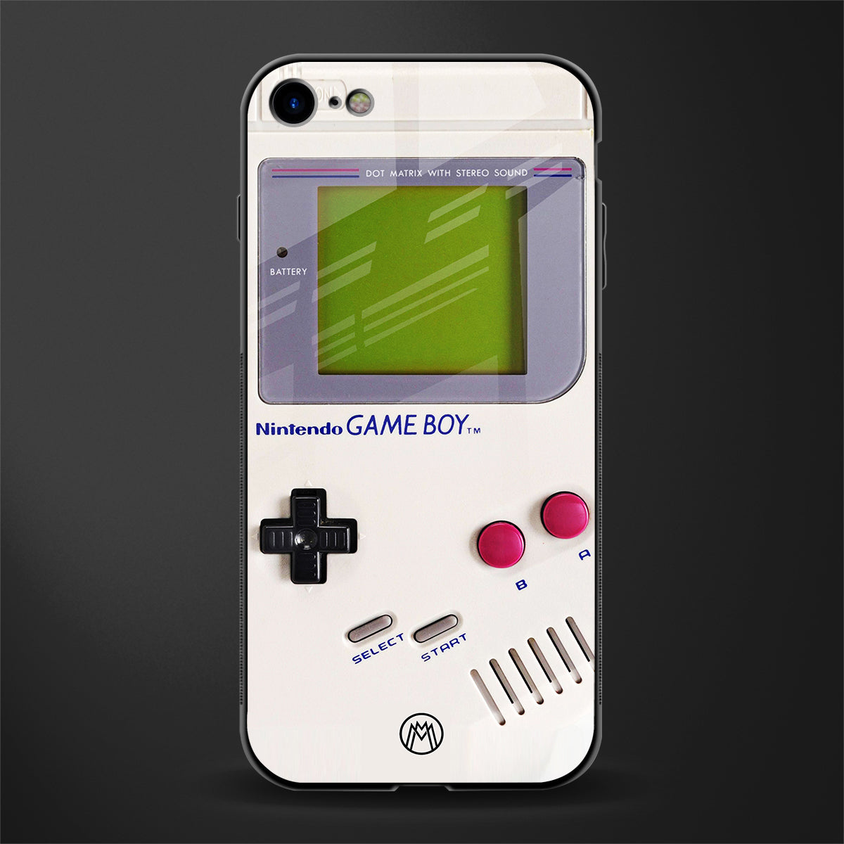 gameboy classic glass case for iphone 8 image