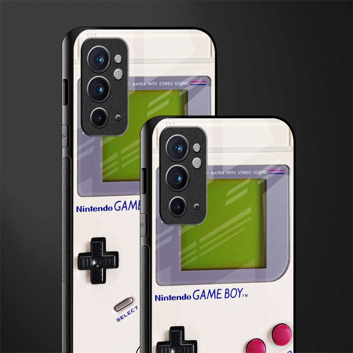 gameboy classic glass case for oneplus 9rt image-2