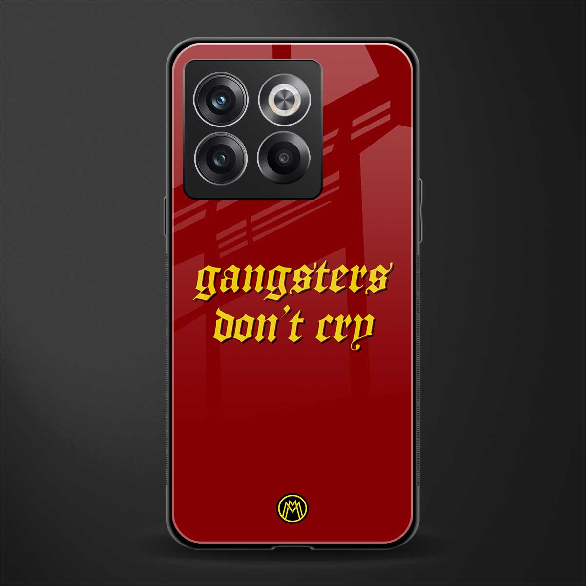 gangsters don't cry back phone cover | glass case for oneplus 10t