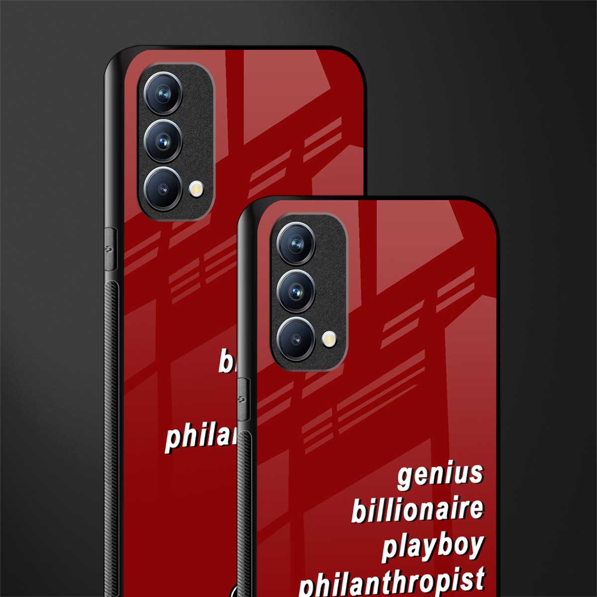 genius billionaire playboy philantrophist glass case for oppo f19 image-2