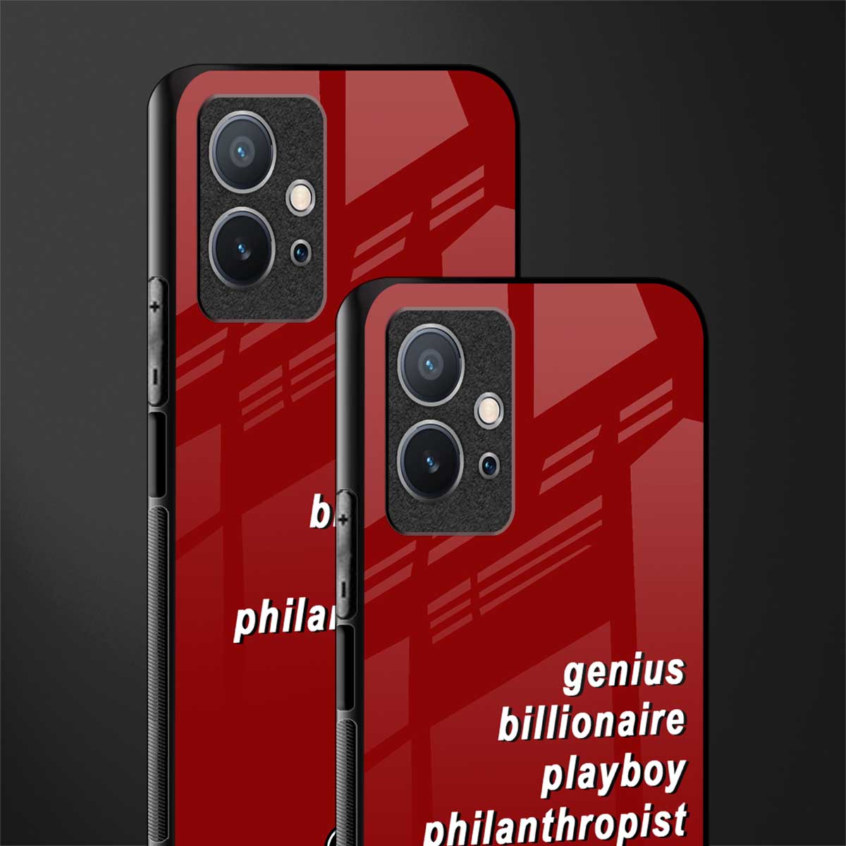 genius billionaire playboy philantrophist glass case for vivo y75 5g image-2