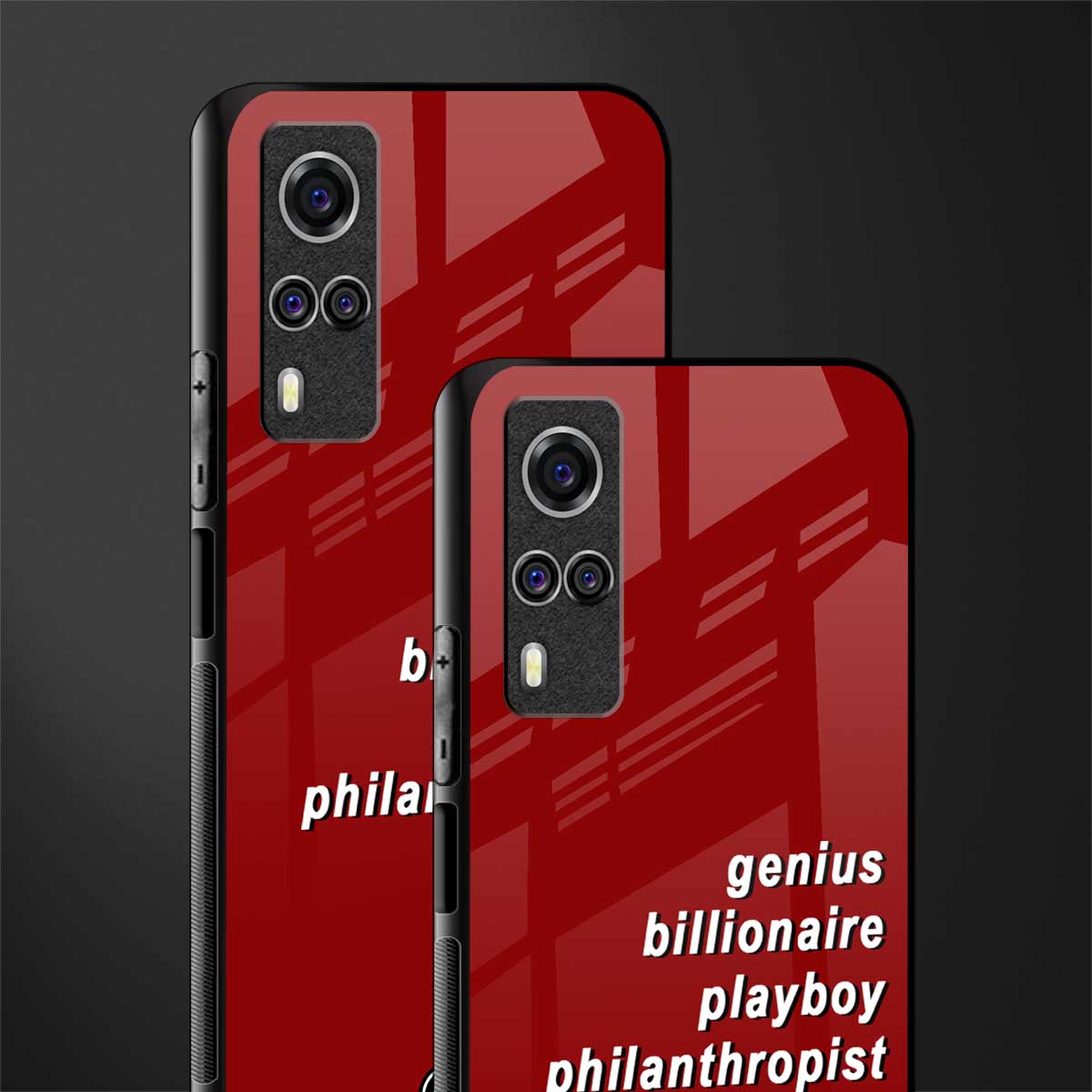 genius billionaire playboy philantrophist glass case for vivo y51 image-2