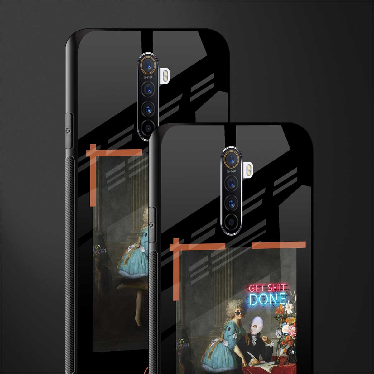 get shit done glass case for realme x2 pro image-2
