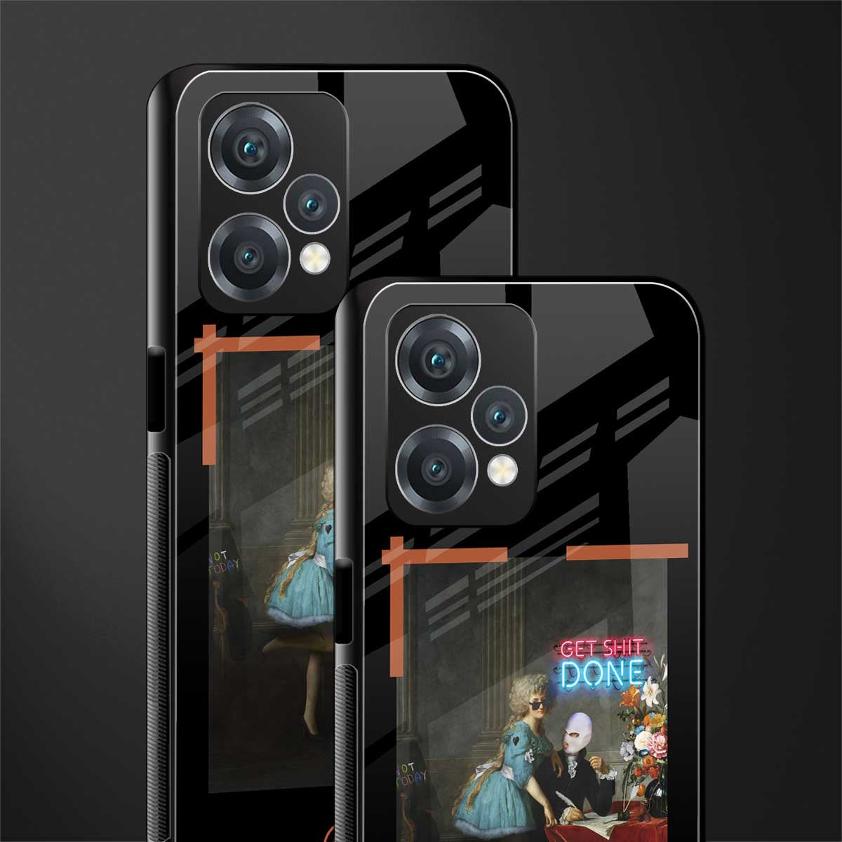 get shit done back phone cover | glass case for oneplus nord ce 2 lite 5g