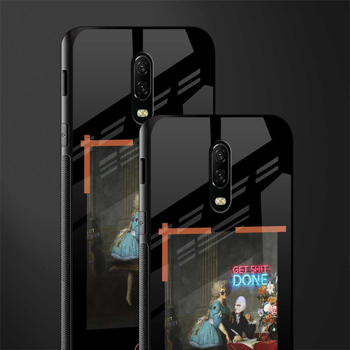 get shit done glass case for oneplus 6t image-2