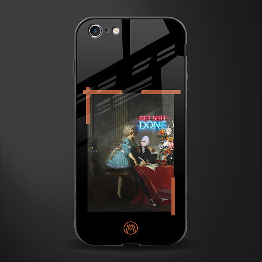 get shit done glass case for iphone 6 image