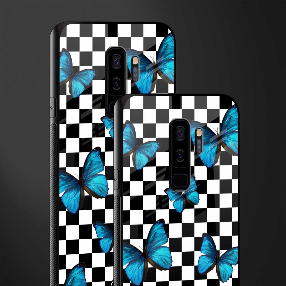 gimme butterflies glass case for samsung galaxy s9 plus image-2