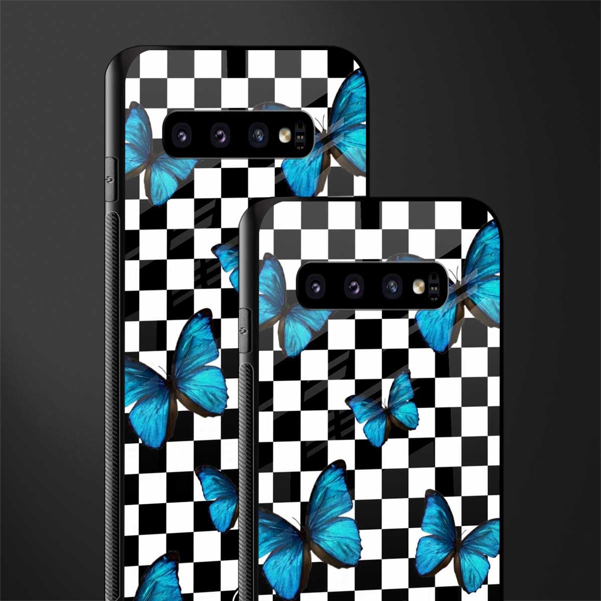 gimme butterflies glass case for samsung galaxy s10 plus image-2