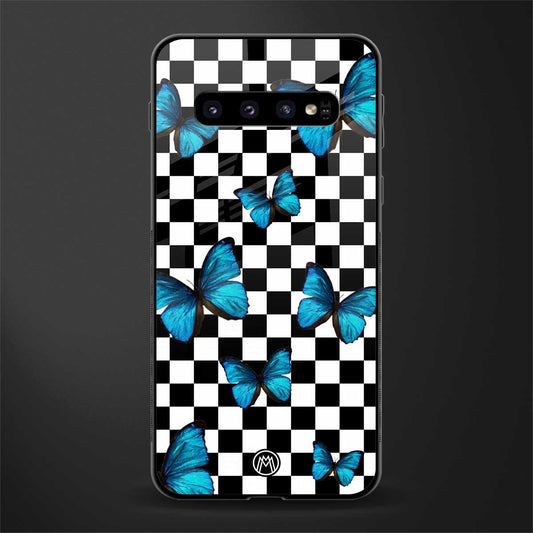 gimme butterflies glass case for samsung galaxy s10 plus image