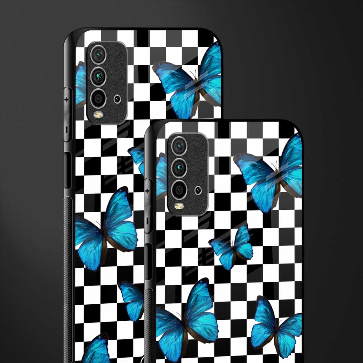 gimme butterflies glass case for redmi 9 power image-2
