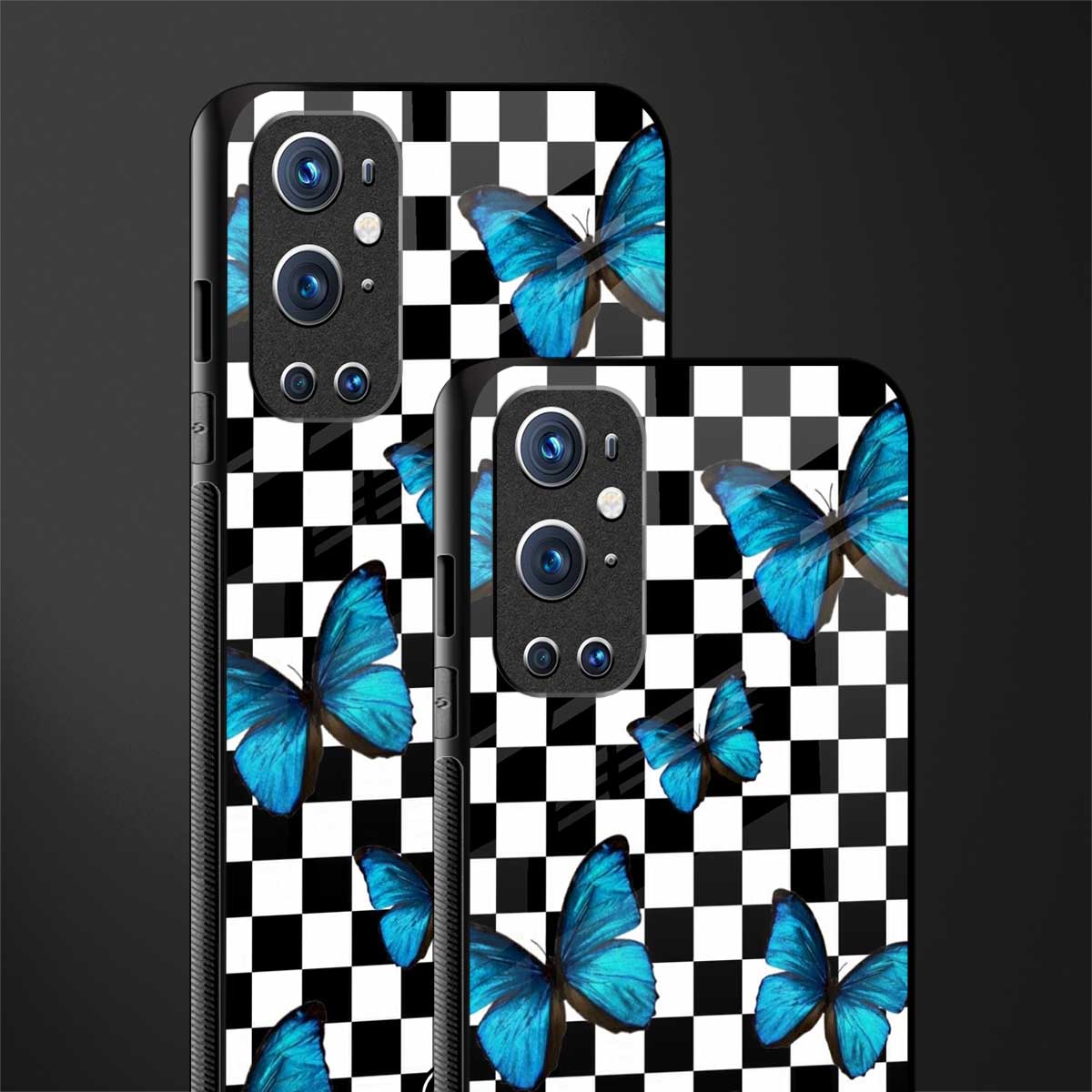 gimme butterflies glass case for oneplus 9 pro image-2