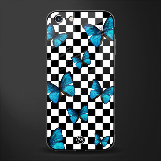 gimme butterflies glass case for iphone 6 image