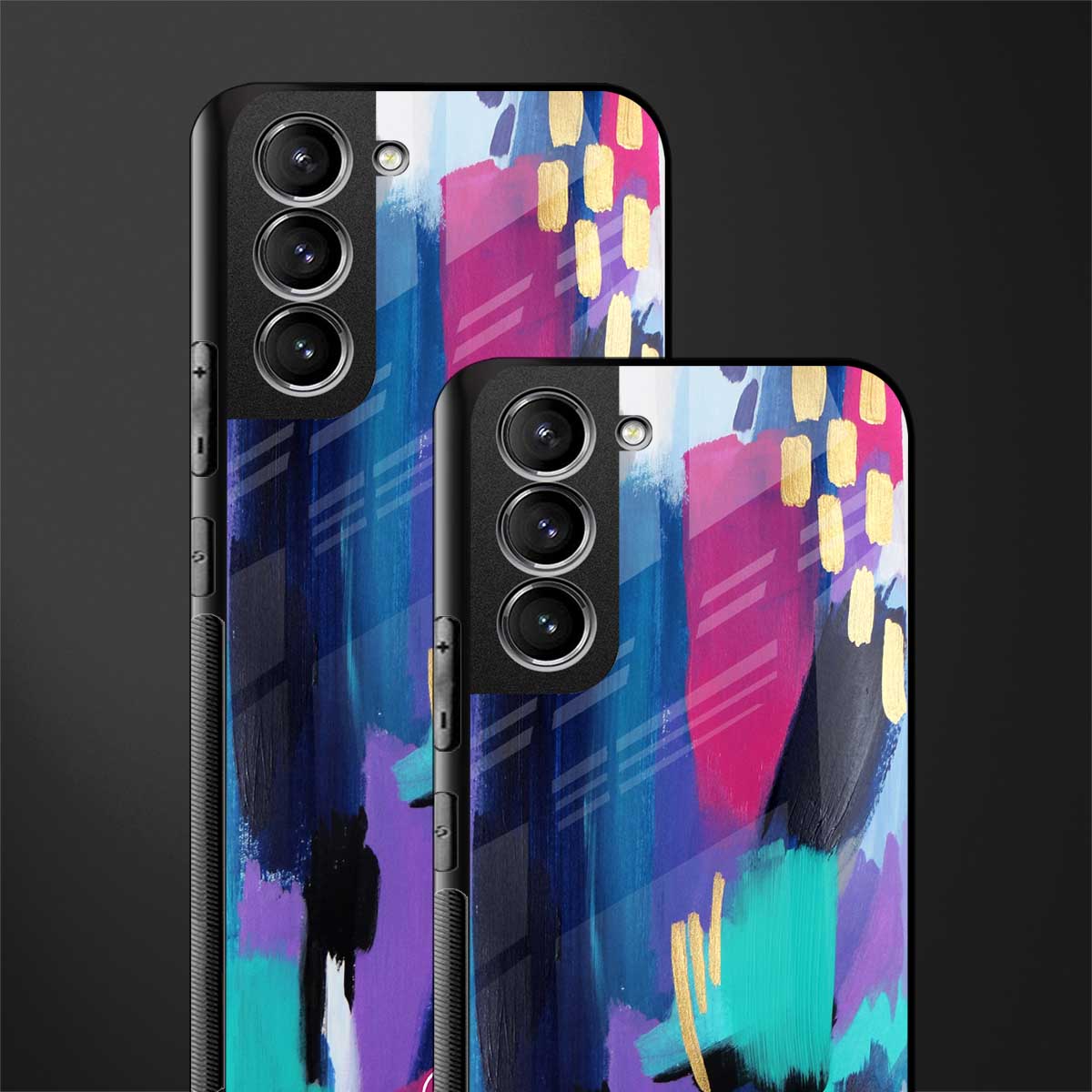glitz glass case for samsung galaxy s21 plus image-2