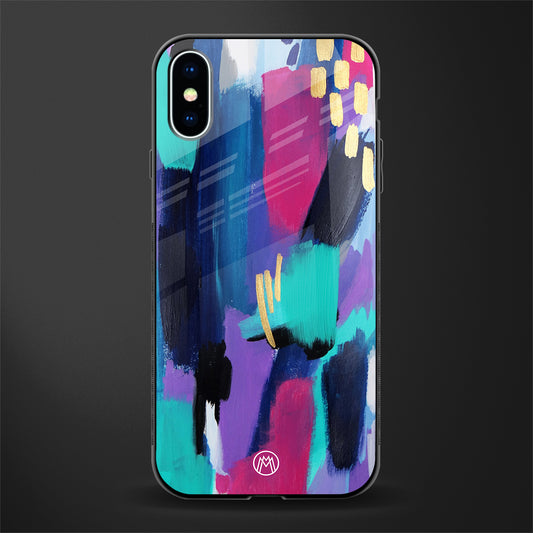 glitz glass case for iphone x image