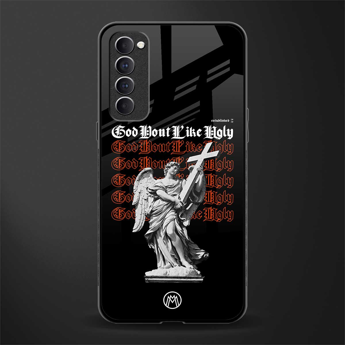 god don't like ugly phone cover for oppo reno 4 pro