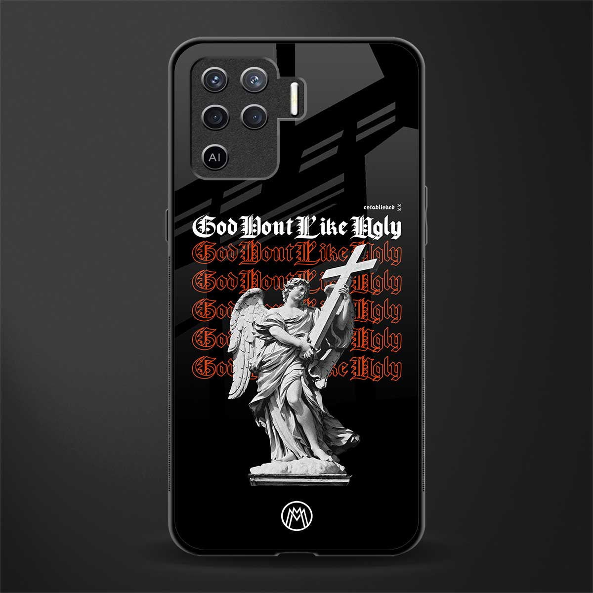 god don't like ugly phone cover for oppo f19 pro