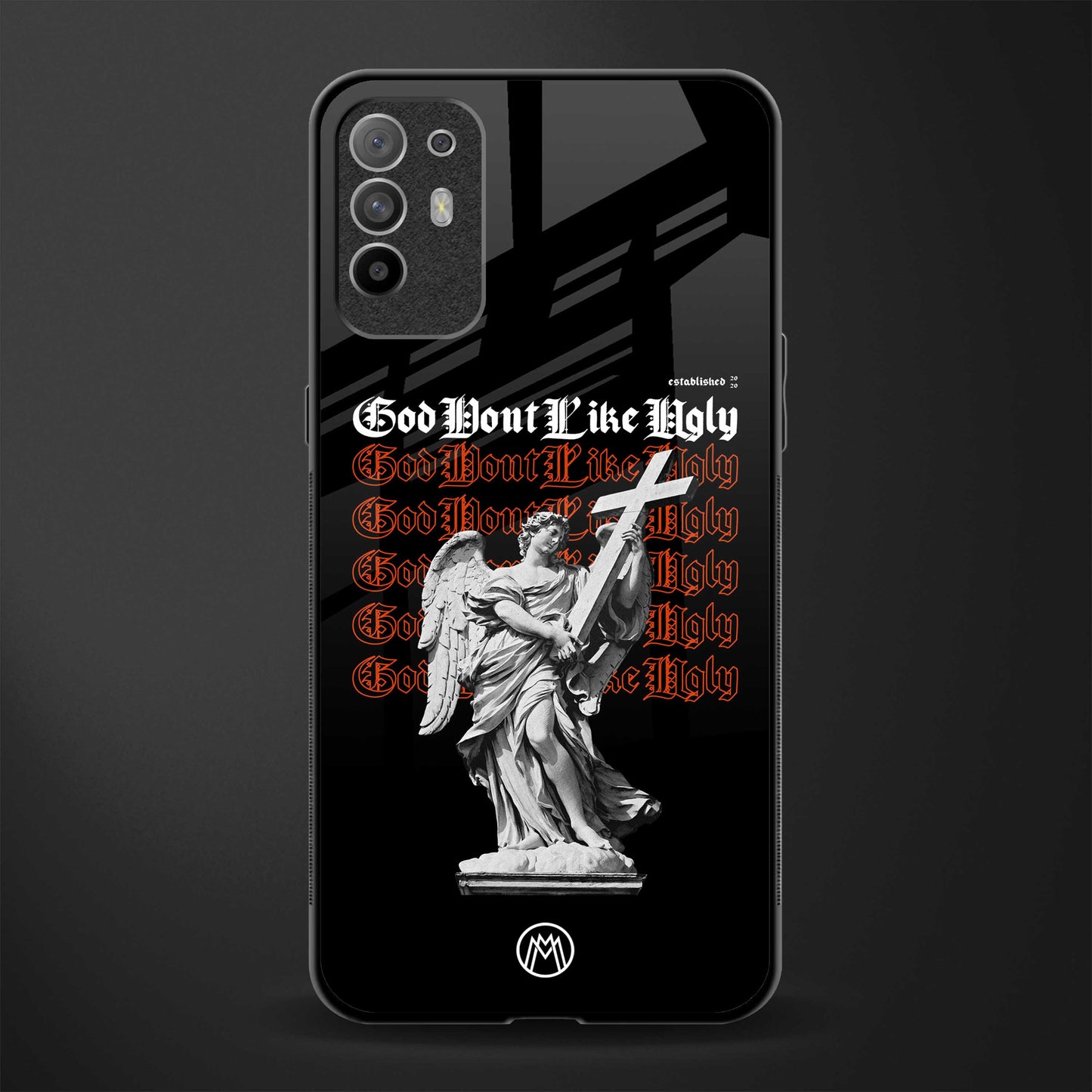 god don't like ugly phone cover for oppo f19 pro plus