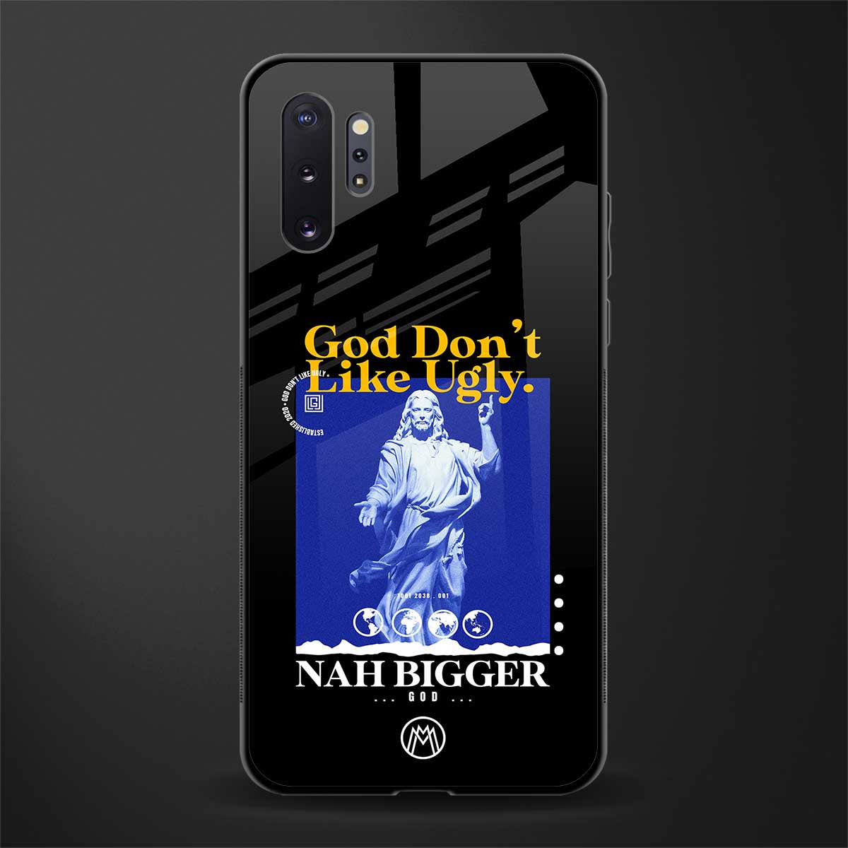 god don't like ugly exclusive glass case for samsung galaxy note 10 plus image