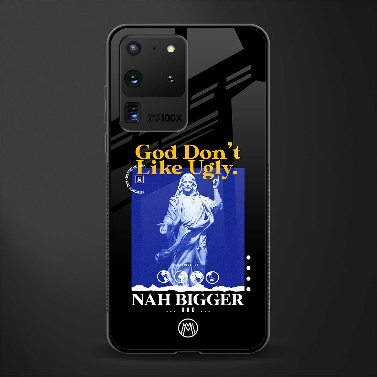god don't like ugly exclusive glass case for samsung galaxy s20 ultra image
