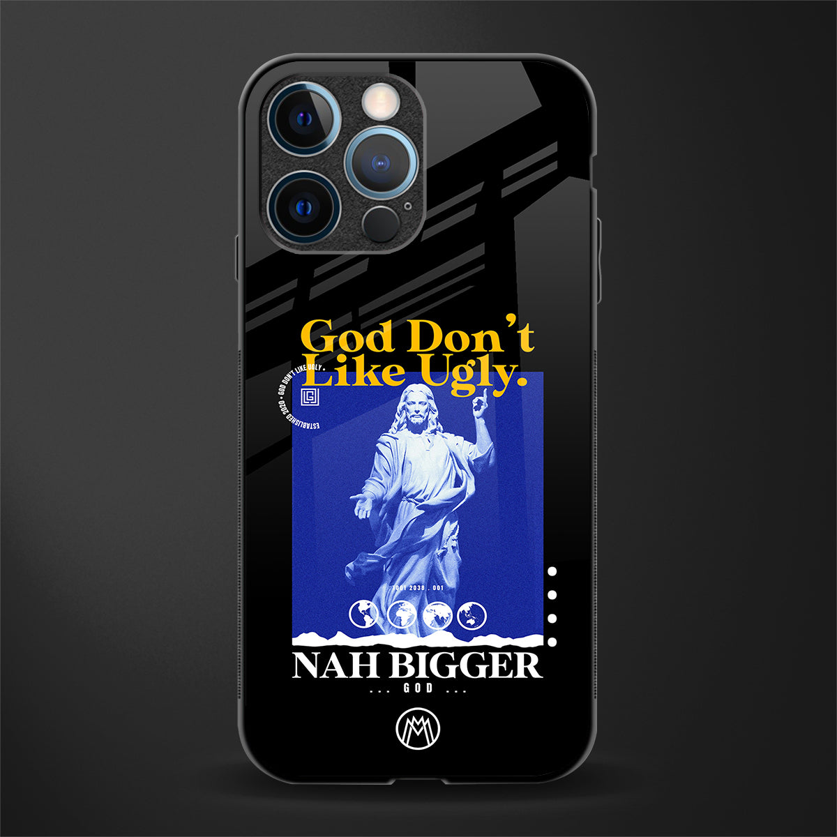 god don't like ugly exclusive glass case for iphone 12 pro image