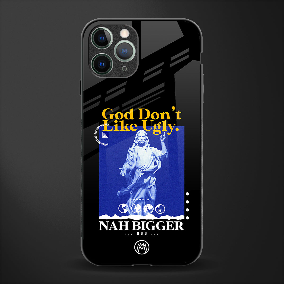 god don't like ugly exclusive glass case for iphone 11 pro max image