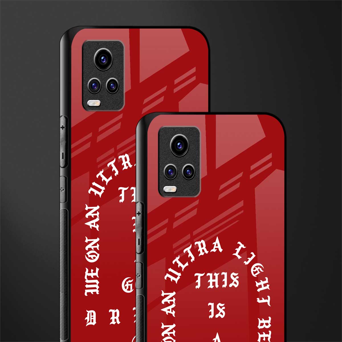 god dream back phone cover | glass case for vivo y73