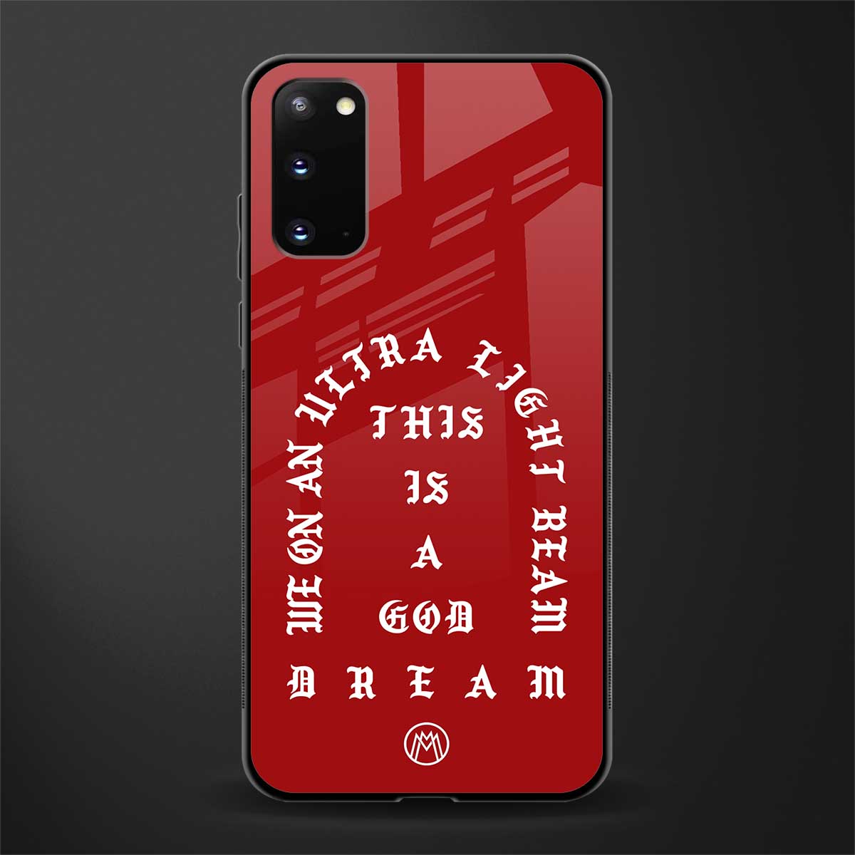 god dream glass case for samsung galaxy s20 image