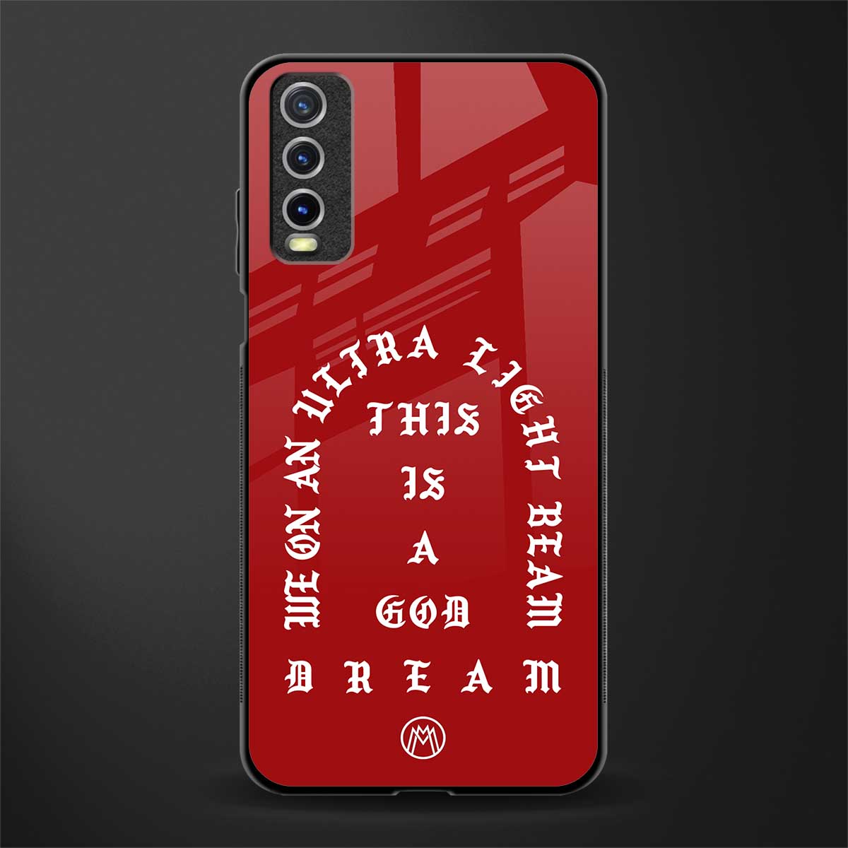 god dream glass case for vivo y20 image