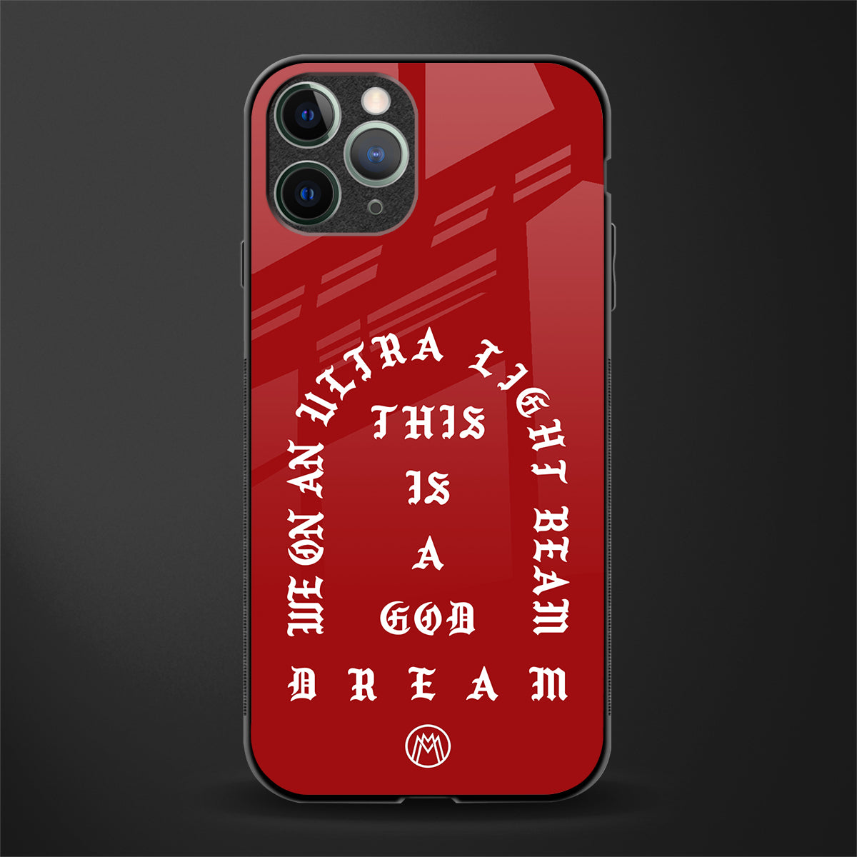 god dream glass case for iphone 11 pro image