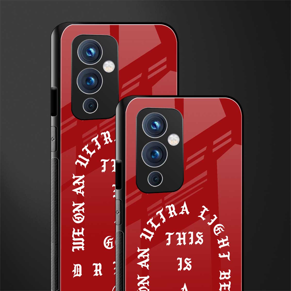 god dream back phone cover | glass case for oneplus 9