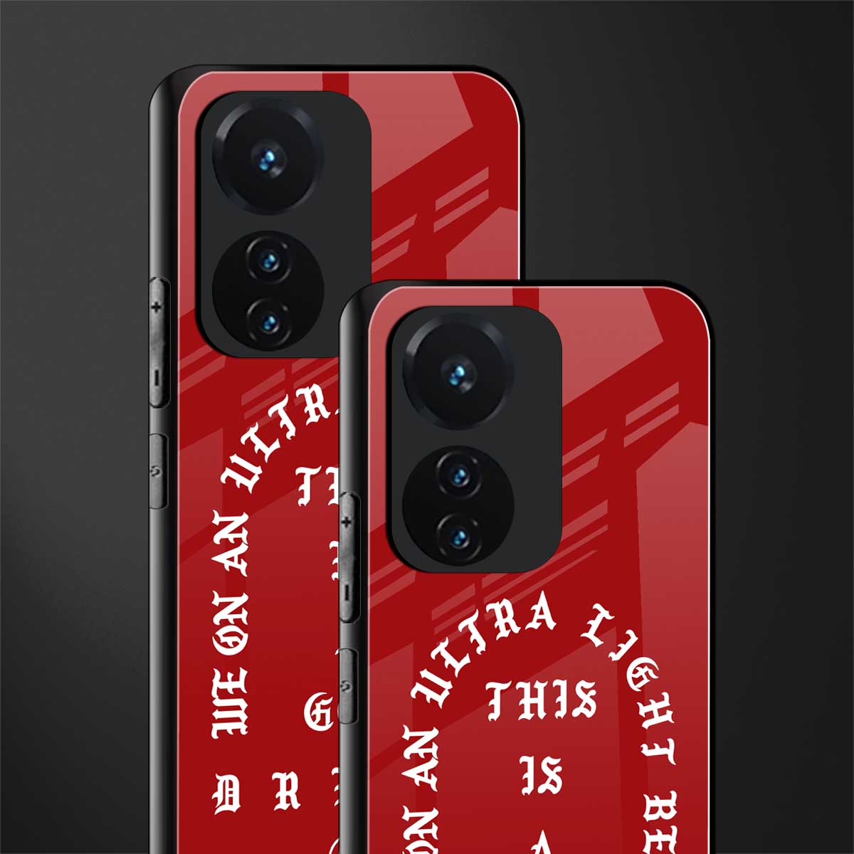god dream back phone cover | glass case for vivo t1 44w 4g