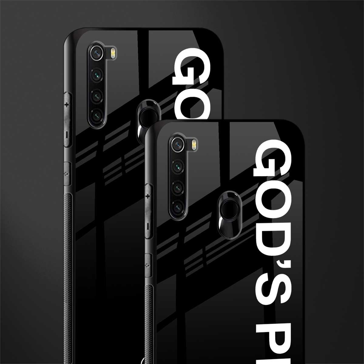 god's plan glass case for redmi note 8 image-2