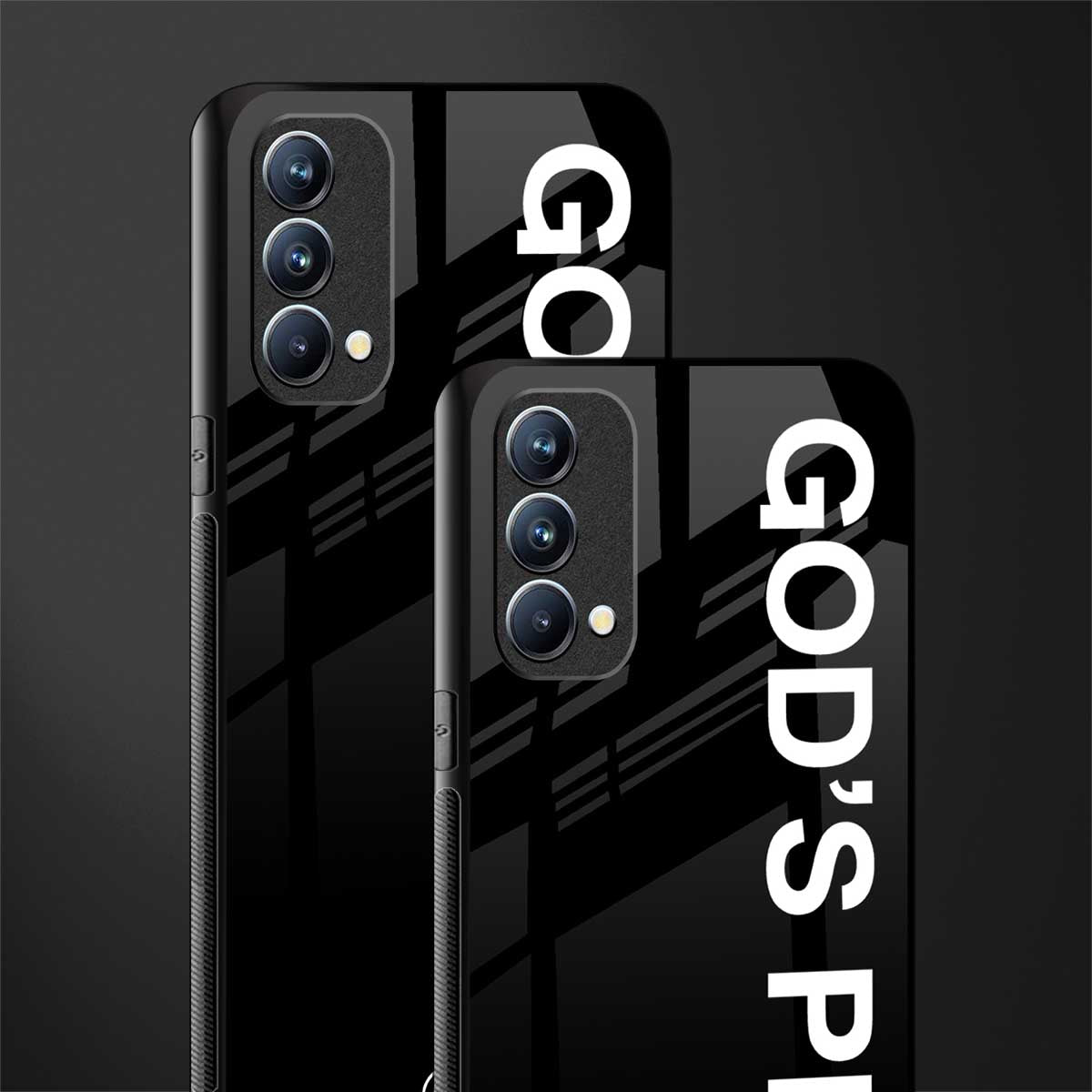god's plan glass case for oppo f19s image-2