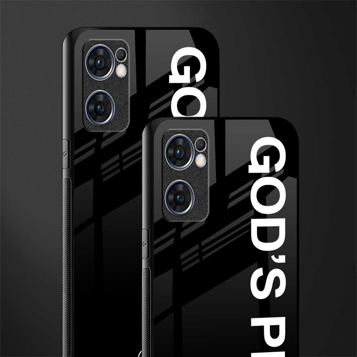 god's plan glass case for oppo reno7 5g image-2